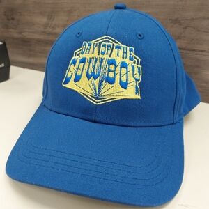 Wrangler Cowboy Country USA Adjustable baseball Hat Cap Day Of The Cowboy Blue